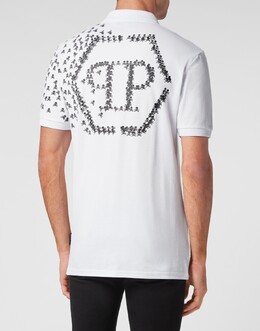Philipp Plein: Белая рубашка  Skull