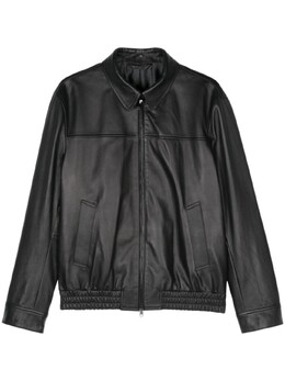 Brioni: Кожаная куртка 