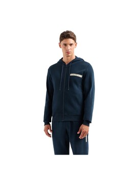 Emporio Armani: Синяя толстовка 
