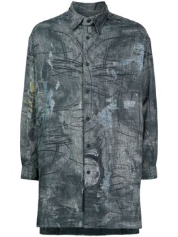Yohji Yamamoto: Рубашка с длинным рукавом 