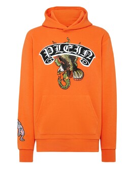 Philipp Plein: Толстовка  Gothic Plein с капюшоном