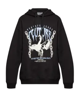 Versace Jeans Couture: Толстовка с принтом 