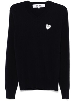 Comme Des Garçons Play: Свитер с вышивкой 