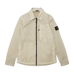 Stone Island: Белая куртка  Compass