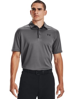 Under Armour: Серое поло 