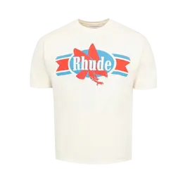 Rhude: Винтажная футболка 