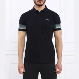 BOSS: Синяя рубашка 