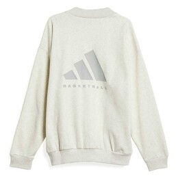 Adidas: Бежевый свитшот 
