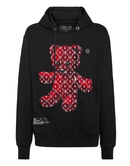 Philipp Plein: Толстовка  Teddy Bear с капюшоном
