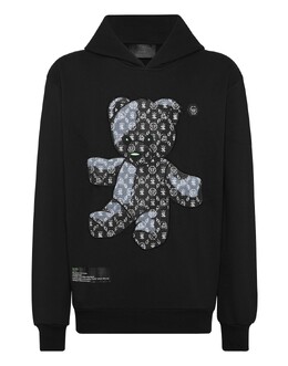 Philipp Plein: Толстовка  Teddy Bear с капюшоном