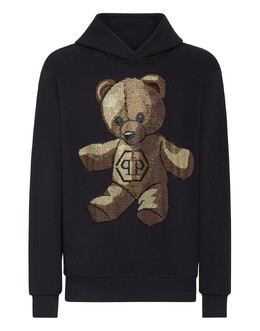 Philipp Plein: Толстовка  Teddy Bear с капюшоном