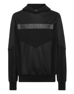 Plein Sport: Толстовка с капюшоном 