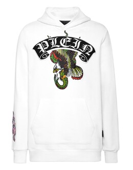 Philipp Plein: Толстовка  Gothic Plein с капюшоном