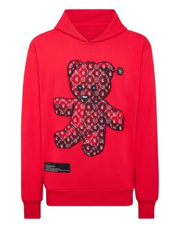 Philipp Plein: Толстовка  Teddy Bear с капюшоном