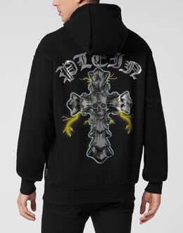 Philipp Plein: Толстовка  Gothic Plein с капюшоном