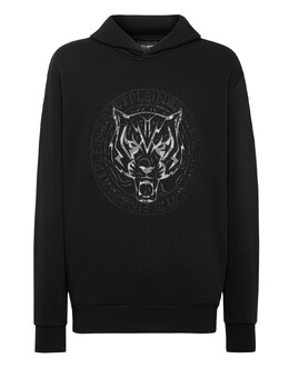 Plein Sport: Толстовка с капюшоном 