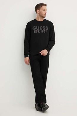 GUESS: Чёрная толстовка 