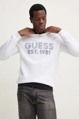 GUESS: Белая толстовка 