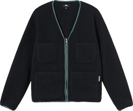 Stussy: Флисовый кардиган 