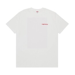 Supreme: Белая футболка  Fuck