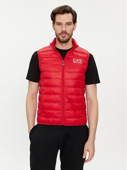 EA7 Emporio Armani: Красный жилет 