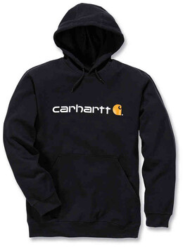 Carhartt: Чёрная толстовка 