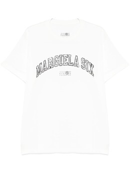 MM6 Maison Margiela: Белая футболка 