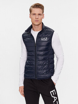EA7 Emporio Armani: Синий жилет 