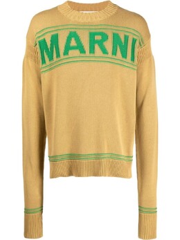 Marni: Бежевый свитер 