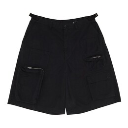 MM6 Maison Margiela: Чёрные шорты 