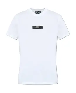 Versace Jeans Couture: Белая футболка 