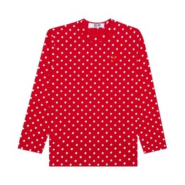 Comme des Garçons: Футболка в горошек 