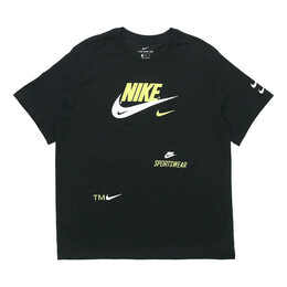 Nike: Футболка  Swoosh с коротким рукавом