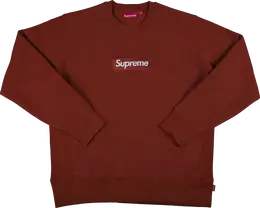 Supreme: Оранжевая толстовка  Box Logo