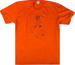 Supreme: Оранжевая футболка  Prodigy