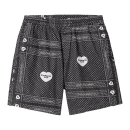 Carhartt WIP: Чёрные шорты 