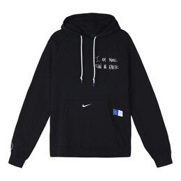 Nike: Чёрная толстовка 