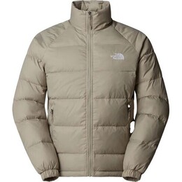 The North Face: Бежевый пуховик 