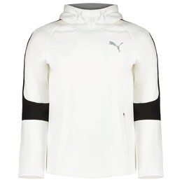 PUMA: Белая толстовка  Evostripe