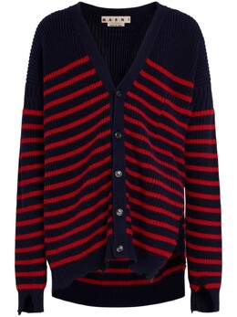 Marni: Кардиган в полоску 
