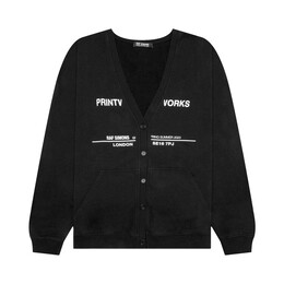 Raf Simons: Чёрный кардиган 