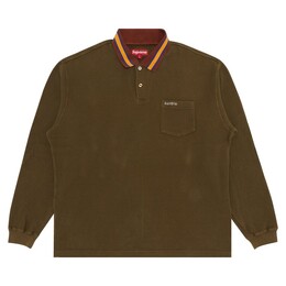 Supreme: Поло с длинным рукавом 