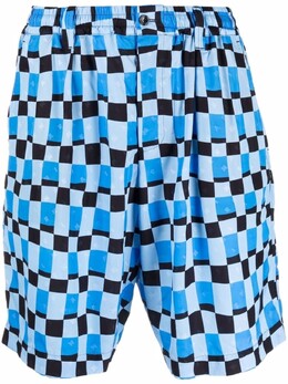 Marni: Шорты в клетку 