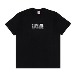 Supreme: Чёрная футболка 