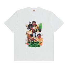 Supreme: Белая футболка 