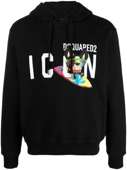 Dsquared2: Чёрная толстовка 