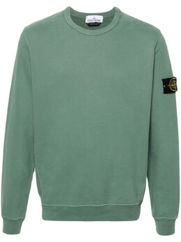 Stone Island: Зелёная толстовка 