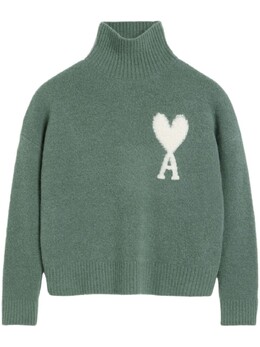 AMI Paris: Толстовка  Ami de Cœur с воротником