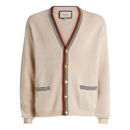 Gucci: Свитер с v-образным вырезом 