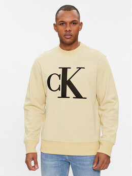 Calvin Klein: Бежевая толстовка 